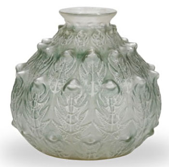 Lalique vase fougères 1912